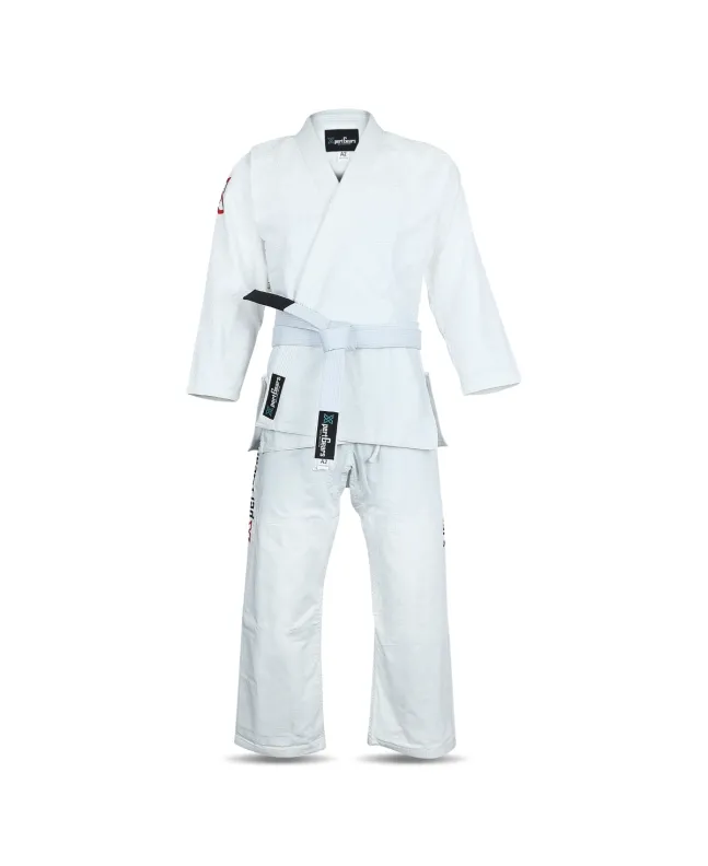 Professional White Brazilian Jiu-Jitsu Gi | Competition Grade BJJ Kimono | Pearl Weave | OEM/ODM Available