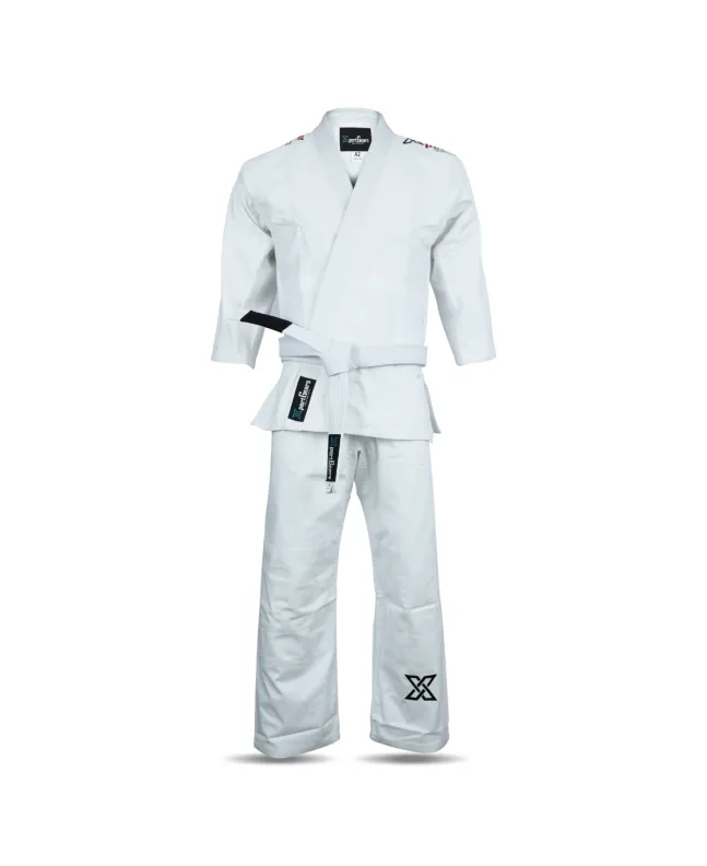 Premium White Brazilian Jiu-Jitsu Gi | Pearl/Twill/Rip-Stop Weave | Custom BJJ Kimono | OEM/ODM