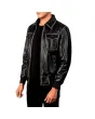 mens-onyx-black-leather-bomber-left-side-angle