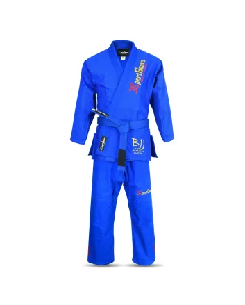 Elite Blue Brazilian Jiu-Jitsu Gi | Premium Pearl Weave | Competition Grade BJJ Kimono | OEM/ODM
