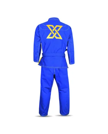 Premium Blue Brazilian Jiu-Jitsu Gi | Pearl/Twill/Rip-Stop Weave | Custom BJJ Kimono | OEM/ODM