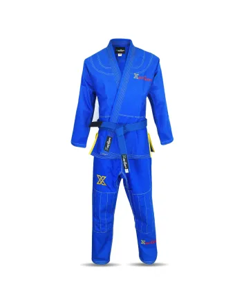 Premium Blue Brazilian Jiu-Jitsu Gi | Pearl/Twill/Rip-Stop Weave | Custom BJJ Kimono | OEM/ODM