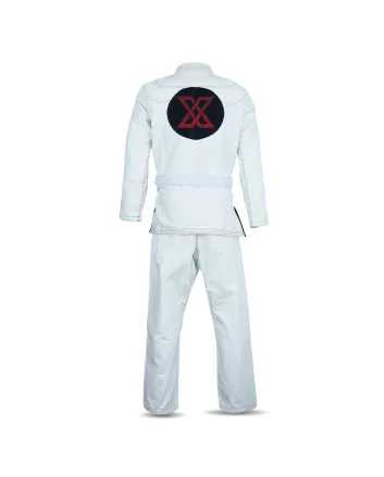 Heavyweight White Brazilian Jiu-Jitsu Gi | Twill Weave 550 GSM | Traditional BJJ Kimono | OEM/ODM