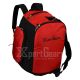 Red Cordura sports backpack front view