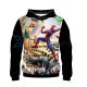 Front view of Sinister Six 3D Fleece Pullover Hoodie